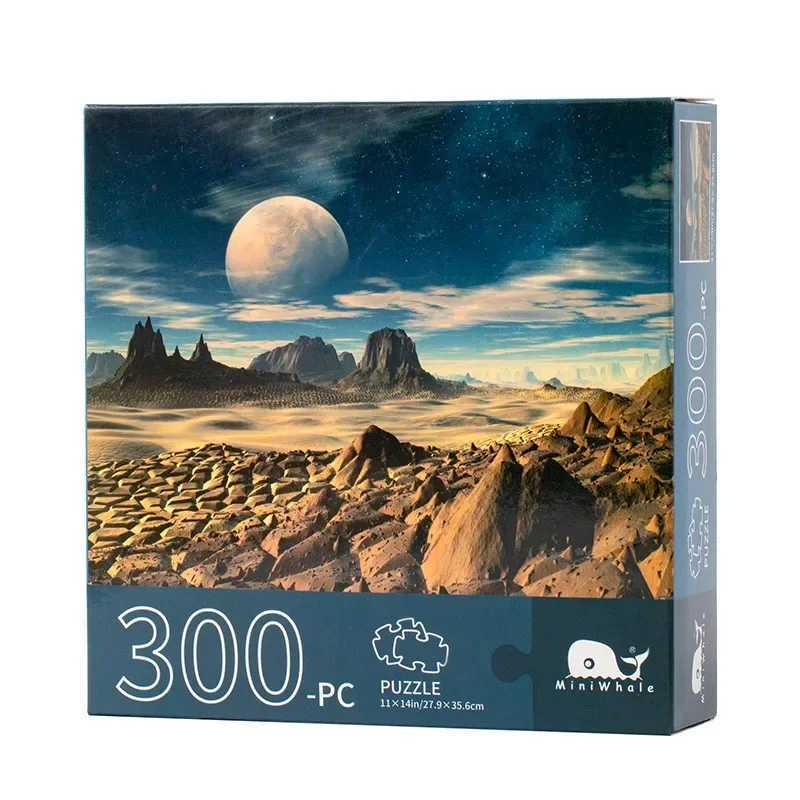 300pcs 500pcs 1000pcs Jigsaw Puzzle for Adults Sun Hills Puzzle Toy Family Game Famous World Oil Painting Home Decoration Z251209-image-1097151501