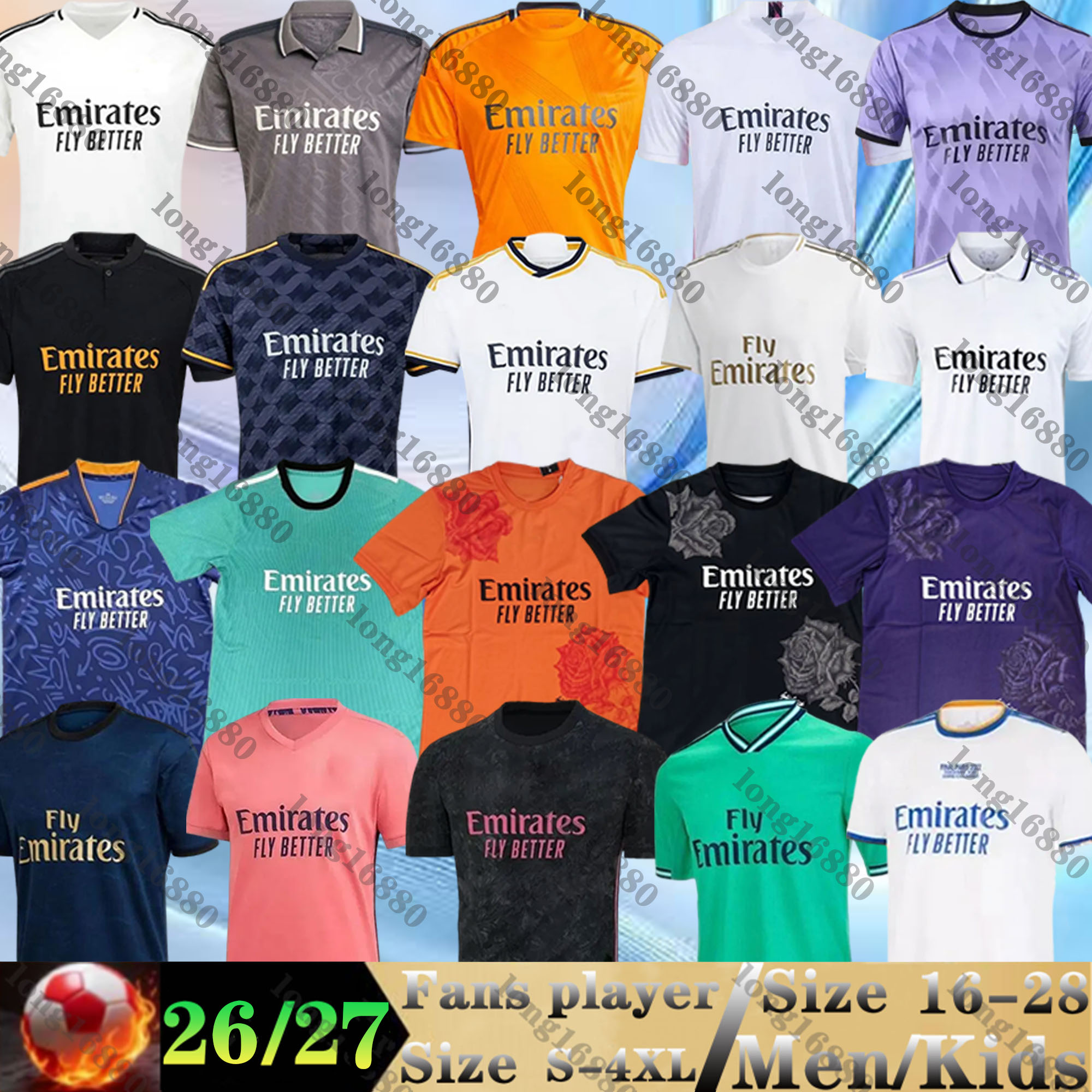 19 20 21 22 Reals Madrid soccer Jerseys BELLINGHAM VINI JR MBAPPE CAMAVINGA TCHOUAMENI adult Football T-shirts uniforms 23 24 25 RUDIGER Benzema-image-924818855