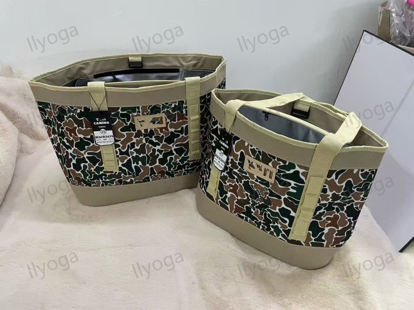 Outdoor Picnic Travel Tote Bag Packs Bags Ice Bag Thermal Insulated Black Leopard Backpacks Lunch Food Box For Camp Travel bags