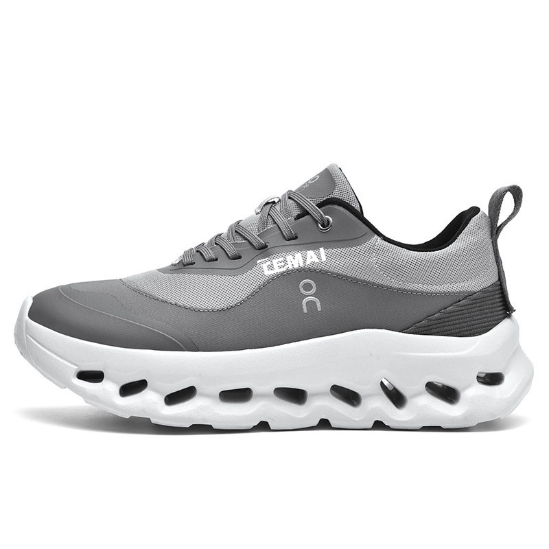 new TEMAI Plus size breathable mesh versatile casual simple trendy shoes fashionable shock-absorbing running shoes men's sports shoes