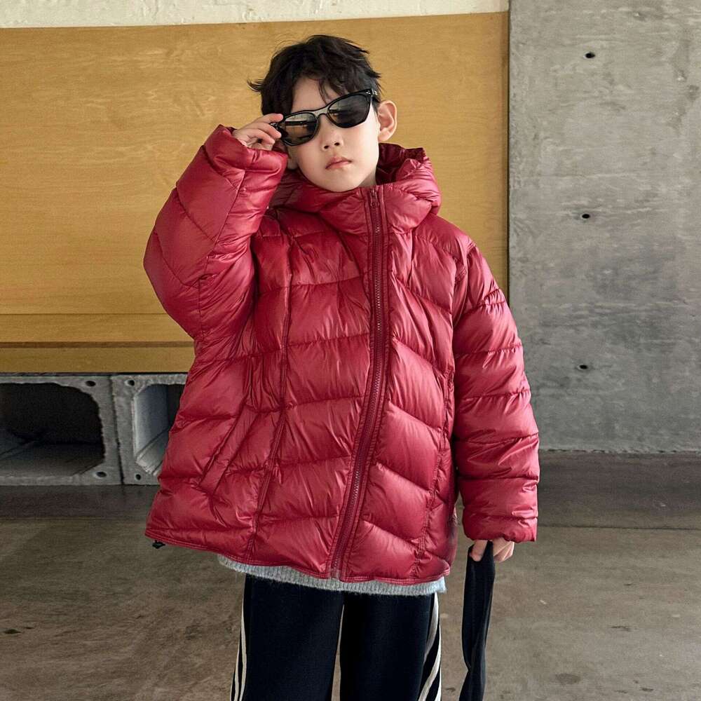 Winter Jacket 2025 Autumn/Winter New Thickened Warm Down Coat Loose Fit Boys' Children's Clothing L260311-image-1097104121