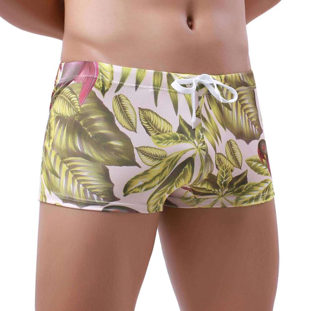 Summer Mens Siwmwear Sexy Beach Board Shorts Swim Trunks Quick Dry Male Swimsuit Beachwear Bathing Boxers Suit Plus Size S26-image-1097072635