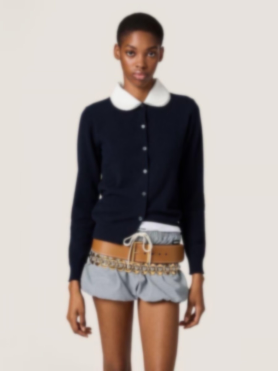 M I U 2026 Knitted cardigan designer clothes women high quality cardigan jackets womens new designer jacket women sweater designer sweater women let
