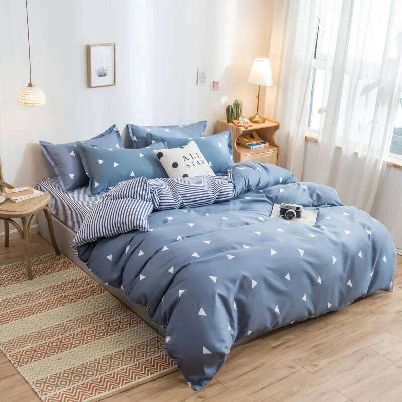 Cute Cartoon Print Duvet 220x240 Lovely Pattern Adults Kids Quilt Cover AB Double-sided Comforter Covers No Pillow Cases H260311-image-1097171155