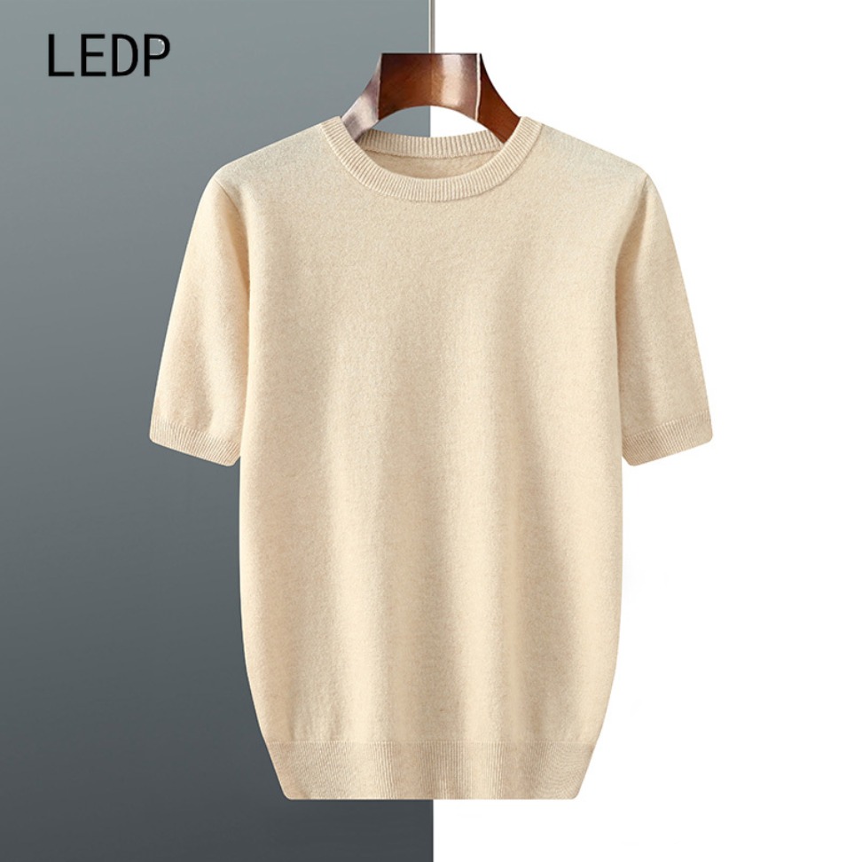 254163 Million year old pollen T-shirt plus size women's micro pollen breathable ancient ecological art short sleeved shirt
