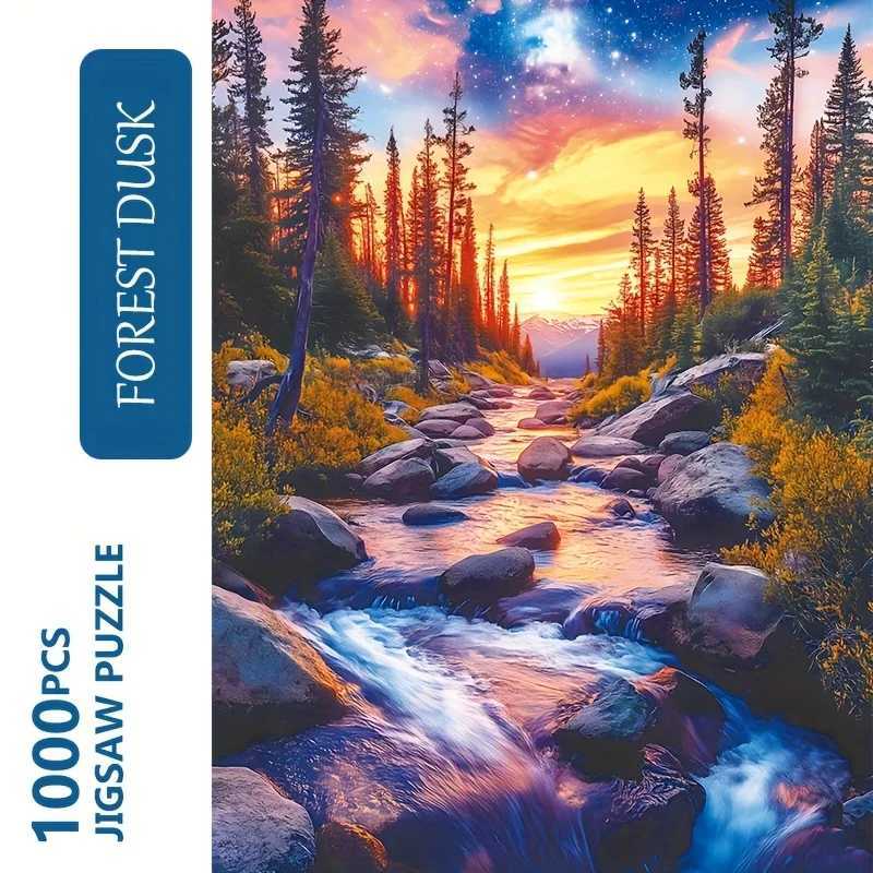 1000 Pcs Paper Jigsaw Puzzle 18mm Gray Cardbpard Landscape Challenge Puzzle Adult Toys Puzzles Paper Puzzle Gifts Perfect Gift Z251209-image-1097151633