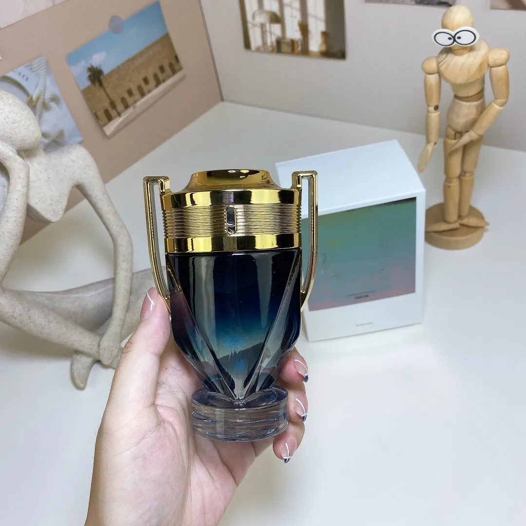 Perfume Men 100ML Male Natural Long Lasting Pleasant Fragrance Charming Scent for Gift INVICTUS PARFUM 3.4 FL.OZ Body Spray Cologne Fast Ship-image-502820557