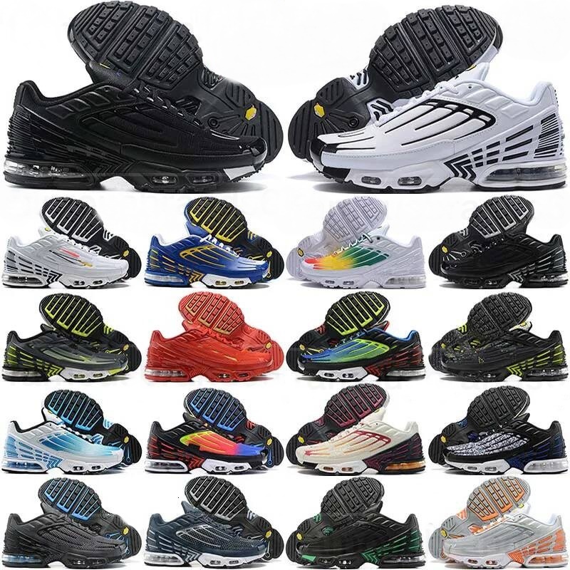 2026 Tn Plus 3 Running Shoes Bone Black Olive Green Tuned Deep Repeat Print Radiant University Red Ghost Unity Mens Women Tn3 Trainers Sneakers 12