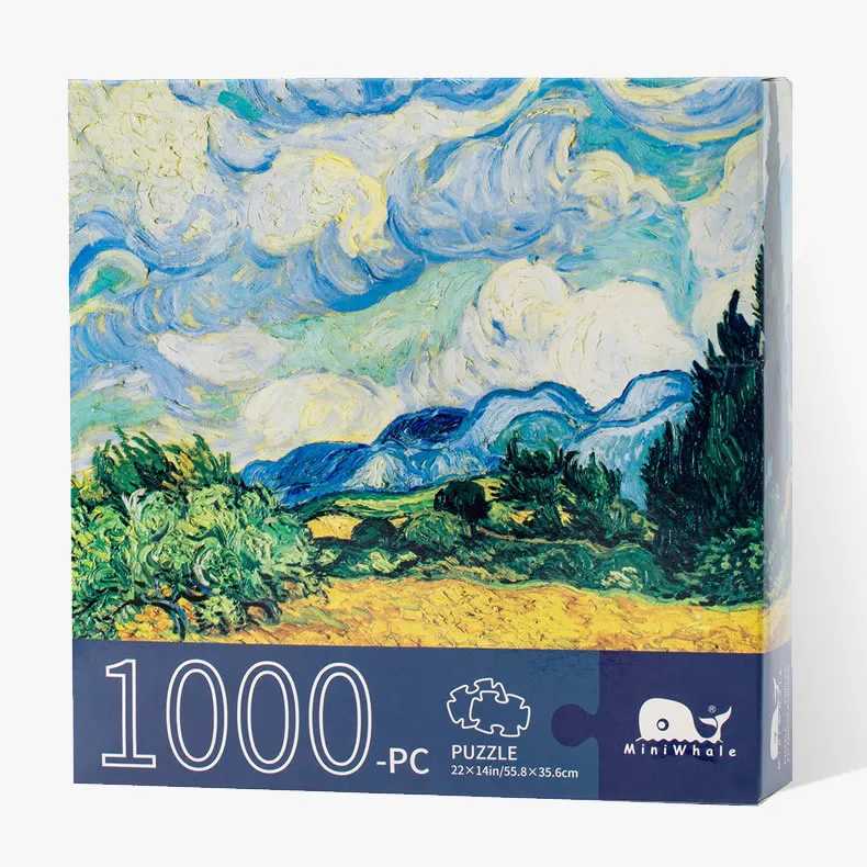 Maxrenard Jigsaw Puzzle 1000 Pieces for Adults s Puzzle Toy Family Game Famous World Oil Painting Home Decoration Z251209-image-1097151043
