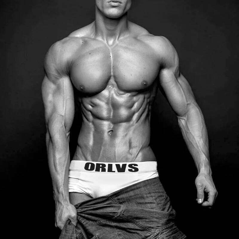 ORLVS-OR125 Men's Shaping Boxer Briefs 95% Cotton Breathable Slimming Underwear Comfortable Low-Rise Trunks with Lifting Support S26-image-1097082078