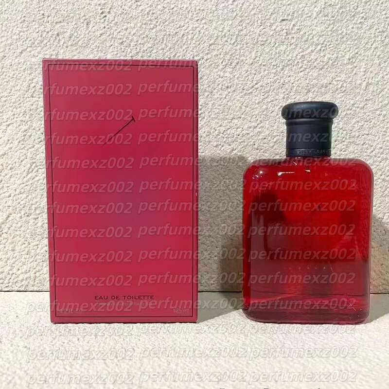 Polo Perfume Ralphlairen Polo Red Designer Men Cologne With Receipts Lightly Scented Red Fragrance Edition Black Perfume Sexy Lady Lasting Fragrance