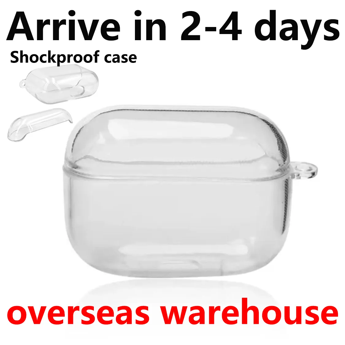 shockproof case for 2nd pro2 Solid Silicone Protective Earphone Cover earplugs Case-image-1096986721