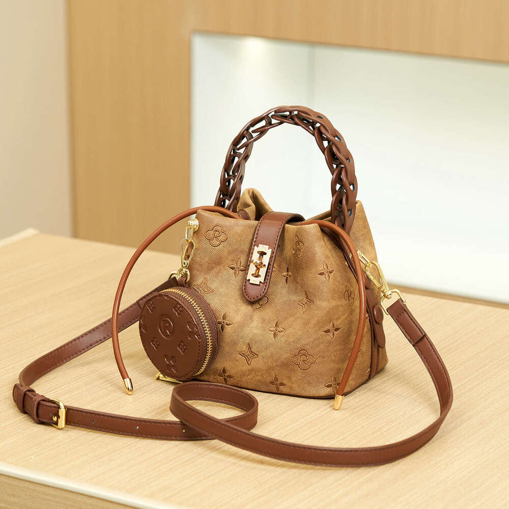 Women's 2026 new model high-end bucket mini small women's crossbody phone bag