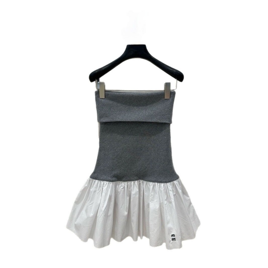 Nouvelle robe polyvalente sans manches du créateur dans un style confortable et décontracté, T-shirt en pur coton, design unique, robe haut de ga