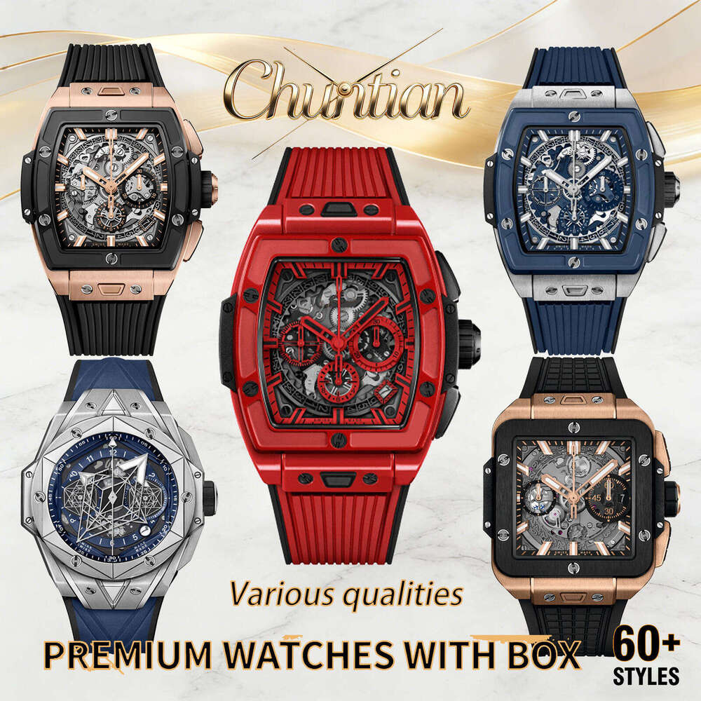 2026 10A Hublotwatches Men Bigbang Desigber Mens Women SQUARE BANG UNICO High Quality Multifunctional Watch Automation/Quartz Vintage Watches Wti-image-1097282358