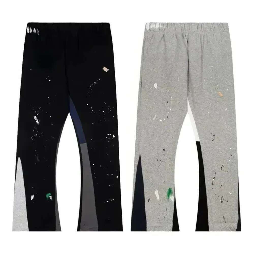 Tie Dye Sweatpants Fashion Y2K Retro Mens and Womens Hip Hop Letter Loose Casual Stretch Waist Jogging Pants 250818 H260312