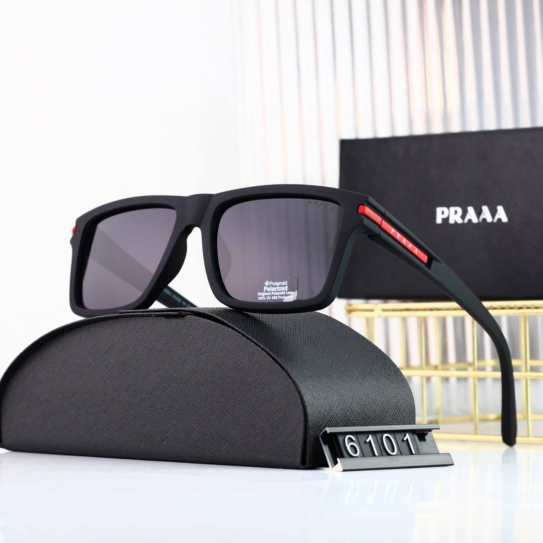 luxury designer for women sunglasses Simple versatile classic square sunglasses men outdoor driving travel polarizing mirror High quality frosted su
