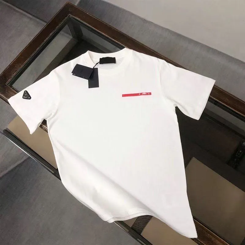 Oversized overhemden Mode Zomer heren merkkleding Kwaliteit Casual t-shirt Nieuwe herenontwerper Eenvoudige overhemden van hoge kwaliteit voor heren