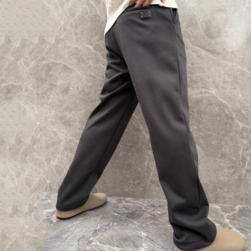 Pantaloni casual da uomo d'affari da uomo di design di lusso silenzioso autunno e inverno più caldi pantaloni dritti in velluto L1289