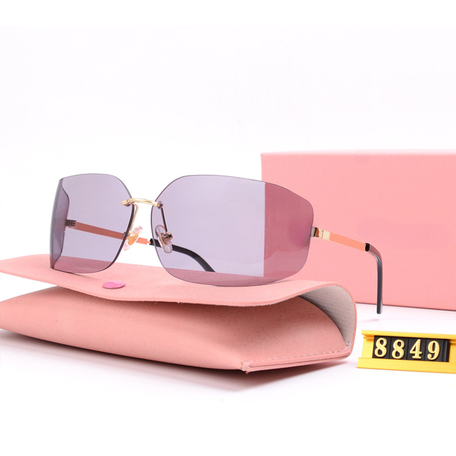 Sunglasses for Women Designer Sunglasses Full frame Glasses High Quality UV400 Color Optional-image-972611599
