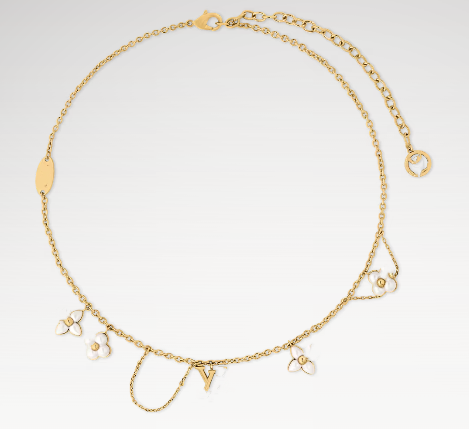 With BOX Designer Pendant Necklaces White Flower Fashion Necklace 18K Gold Plated Luxury Necklace Women Wedding Party Jewelry Gift