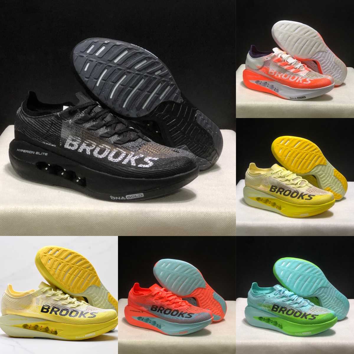 2026 BrooksHyperion Elite 5 Tornado 5 chaussures de sport de course décontractées chaussures unisexes baskets légères chaussures 36-45