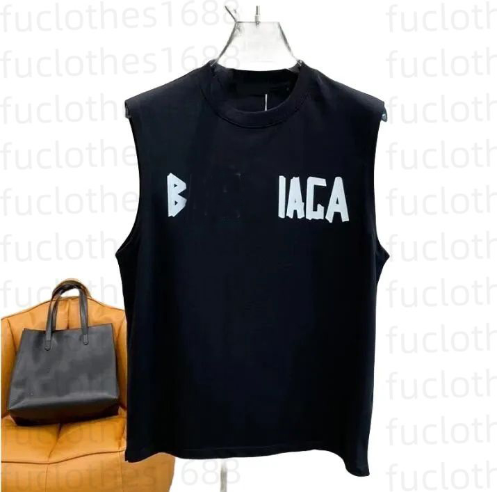 Designer Luxury Mens Tank Top Cotton Underwear Sleeveless T Shirt Letter Print Muscle Sexy Off Shoulder Vest Quick Dry Summer Mens Gym Workout Swim