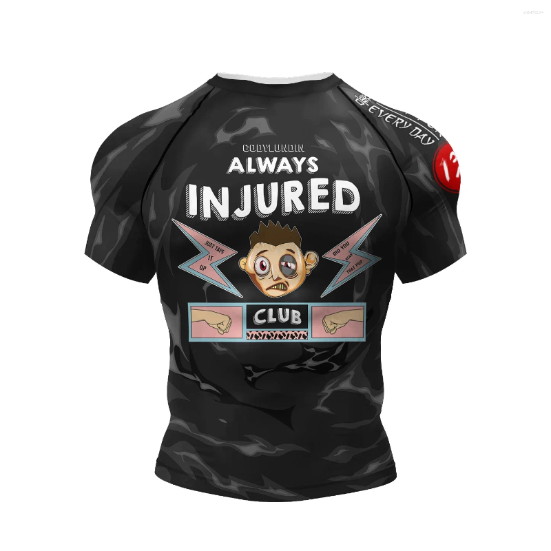 Men's T Shirts Cody Lundin 3d Digital Printing Outdoor Fitness Running High Elasticity Brazilian Jiu Jitsu Male Mma Rashguards