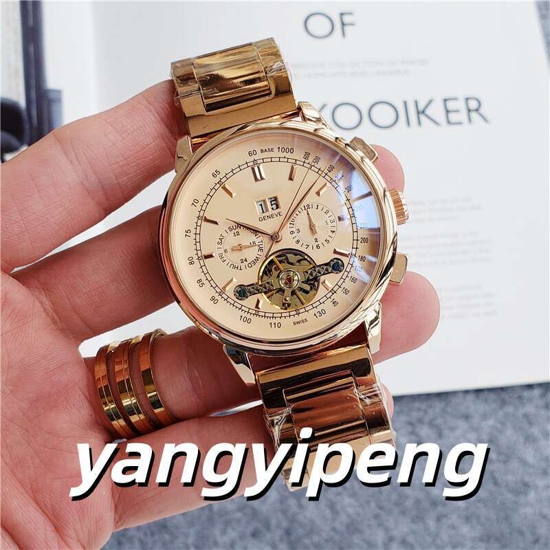 Montre de créateur Tourbillon mécanique montre pour hommes montre de luxe multifonctionnelle super clone montres 001