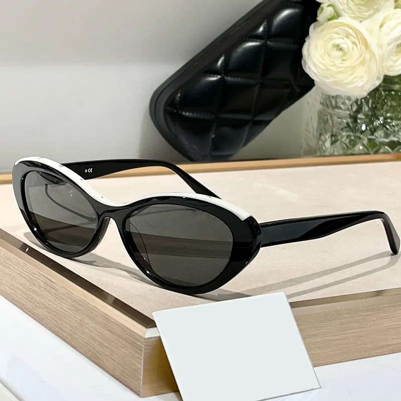 Designer Sunglasses Oval Women Luxury Classic Fashion Full Frame UV Protection UV400 Outdoor Fishing Driving Leisure Belt Original Box