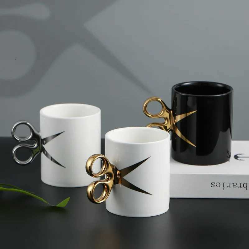 330ml 11oz ceramic scissors mug cup C260313-image-1097498391