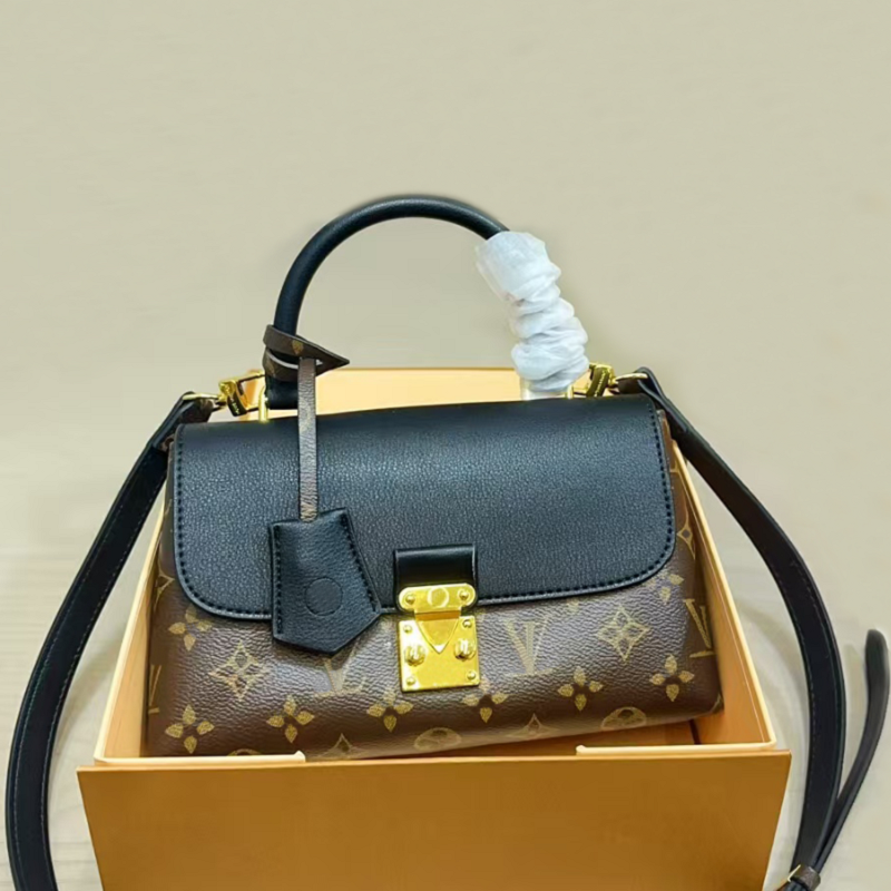 Vintage Elegant designer Bag must have Womens crossbody shoulder bags Original designers handbags mirror quality Jacquard leather chain bag Casual T