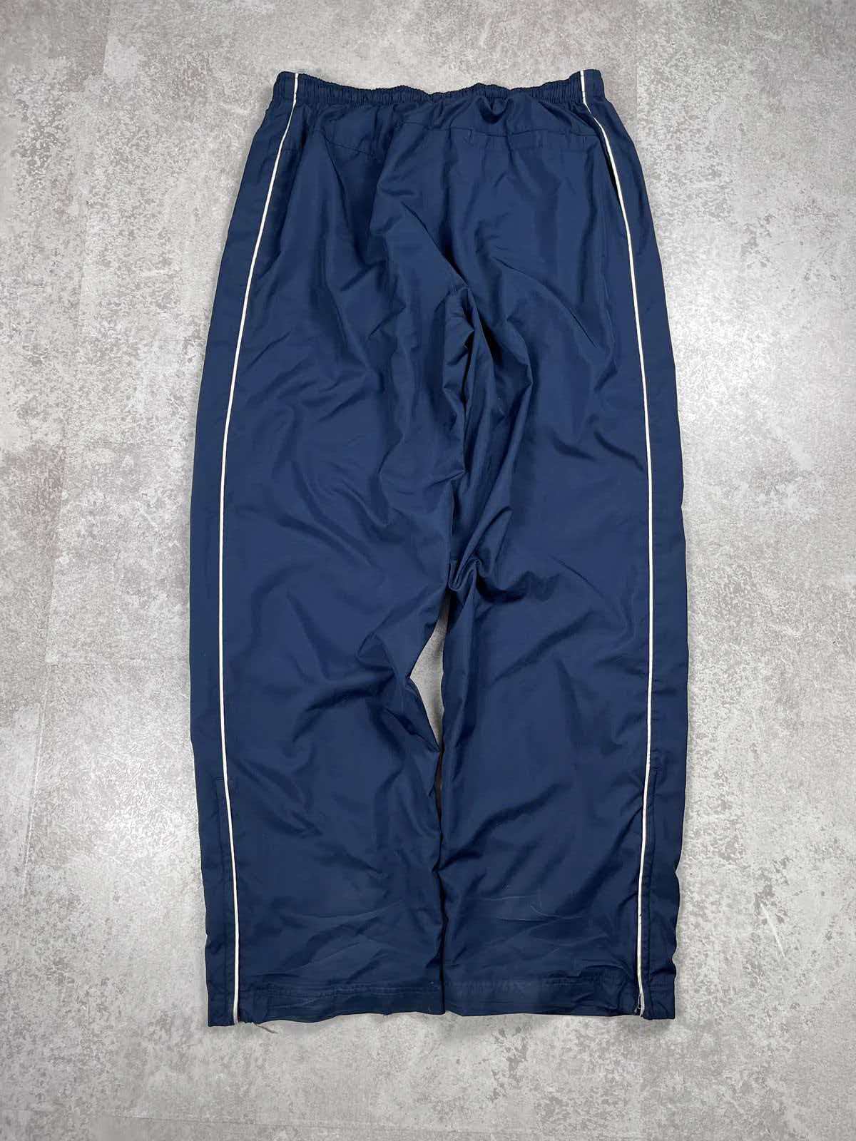 RARE 2000s Baggy Trackpants Black baggy polo jogger Loose waist zipper loose solid color sports pants Fashion Mens Designer Pants Men Women Solid Co