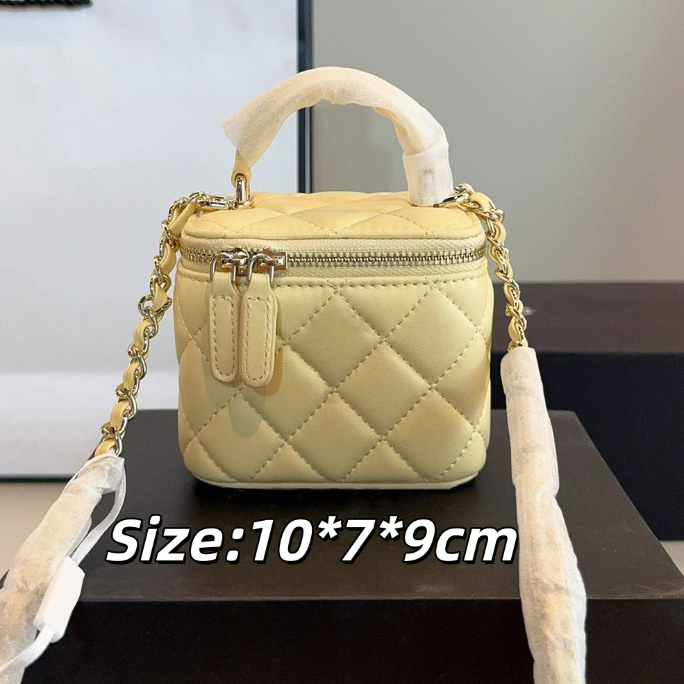 Fashion Trousse Maquillage Sac à Main Petit 5 Pochette Cabas Femme Haute Qualité 5 Luxe Classique 7 Sac Y