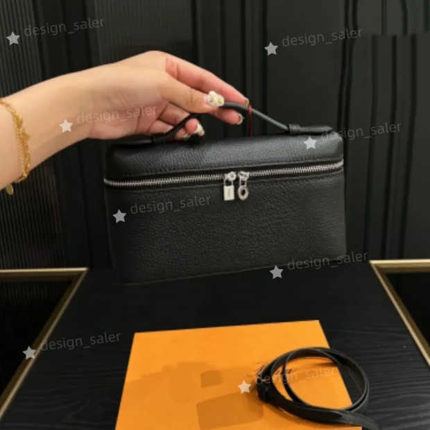 Evening Bags Designer Lunch Box Bags Women Tote Bags 10A Designer Makeup Handbag Luxury Genuine Leather Canvas Ostrich Stranded Two Way Shoulder Cro
