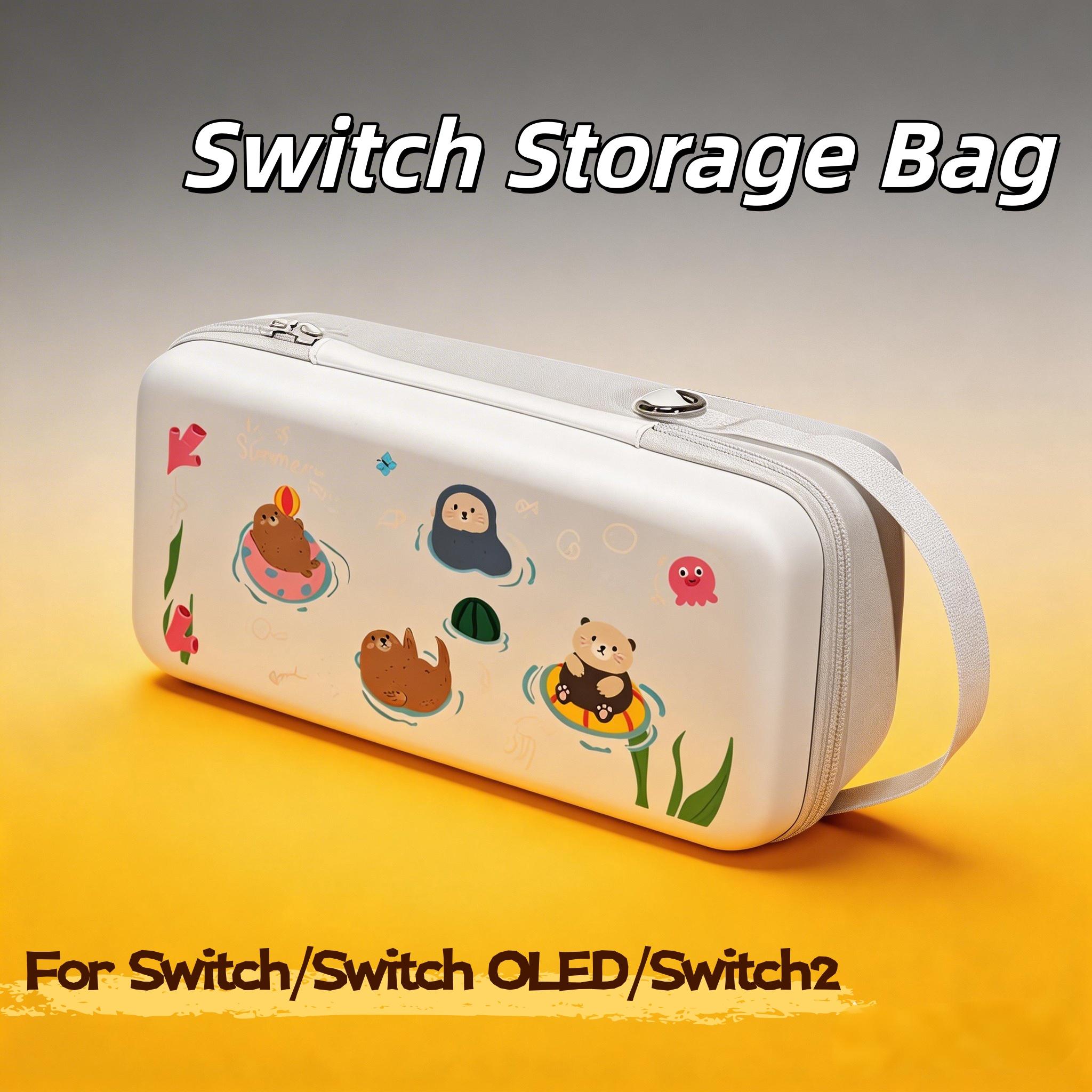 Protective Case & Carrying Pouch for Switch & Switch OLED Storage Bag Large Capacity, Portable & Shockproof-image-1097456557