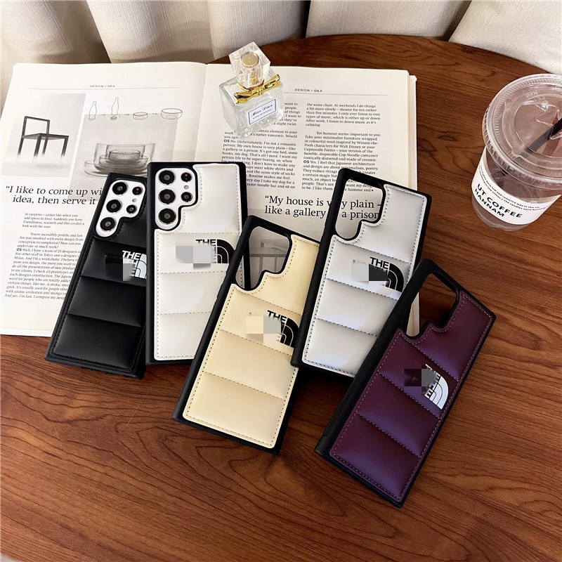 Designer Phone Case for Samsung S26 Ultra S25 Ultra S24 S23 S22 Drop and Scratch Resistant Stylish Phone Case High-end Design Jacket Mobile Phone Ba
