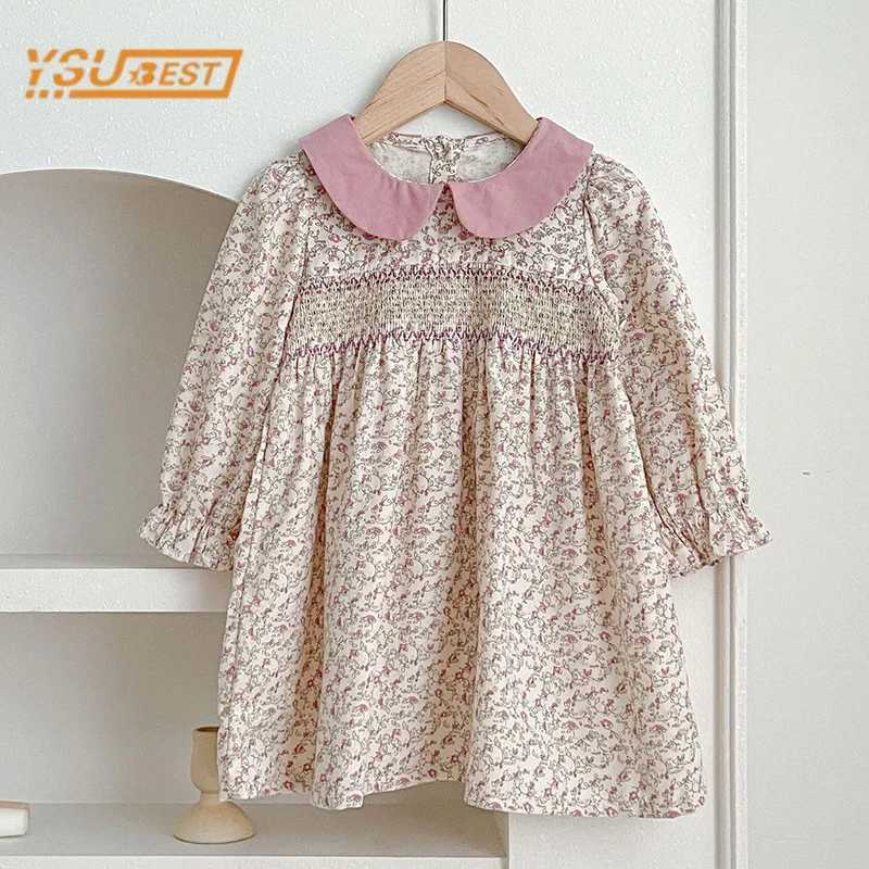 Spring Kids Baby Girls Long Sleeve Sweet Printing Princess Dress New Autumn Kids Baby Girls Dress Children Clothes DressT260313-image-1097425616