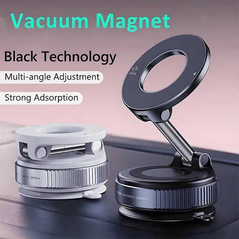 K007 Strong Magnetic Car Phone Holder Foldable Design 360 Adjustable Vacuum Mount for Car/Desk/Bathro/Universal Use Holder K260313-image-1097516992