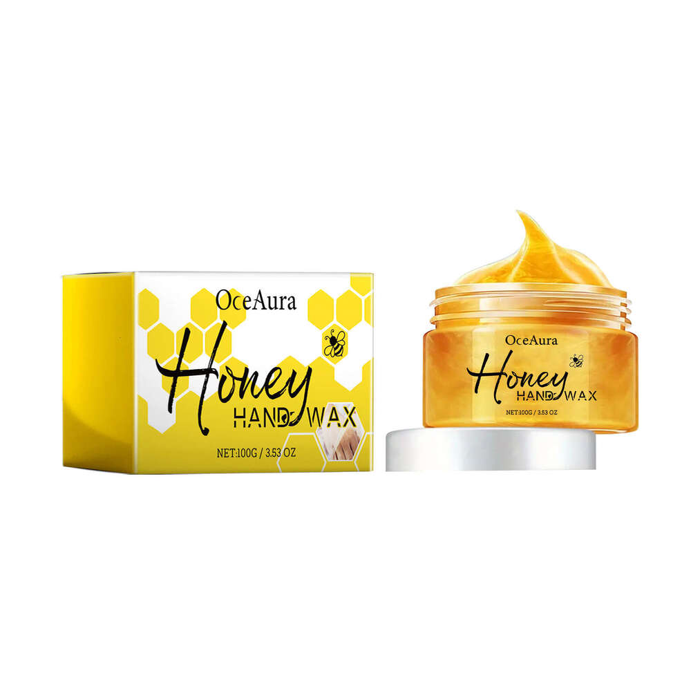 OceAura Honey Exfoliating Peel-off Hand Mask Moisturizing Softening Skin Callus Relief Dry Hands S260313-image-1097532411