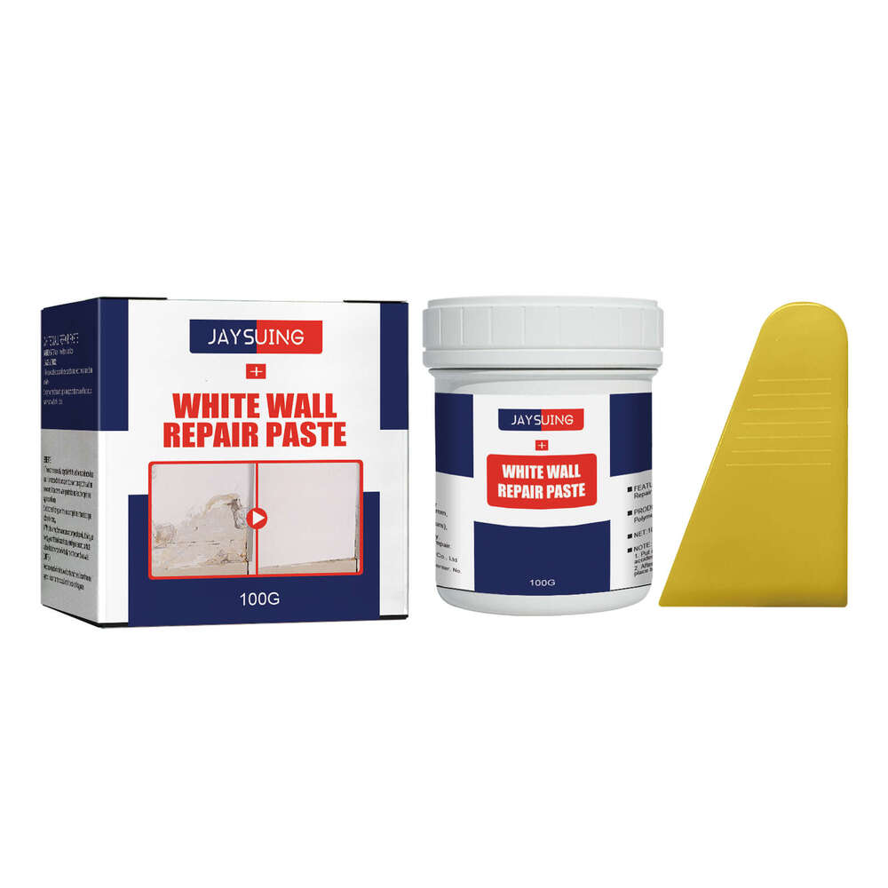 Jaysuing Multi-Purpose White Maintenance Renovation Cover Household Wall Repair Paste S260313-image-1097532152