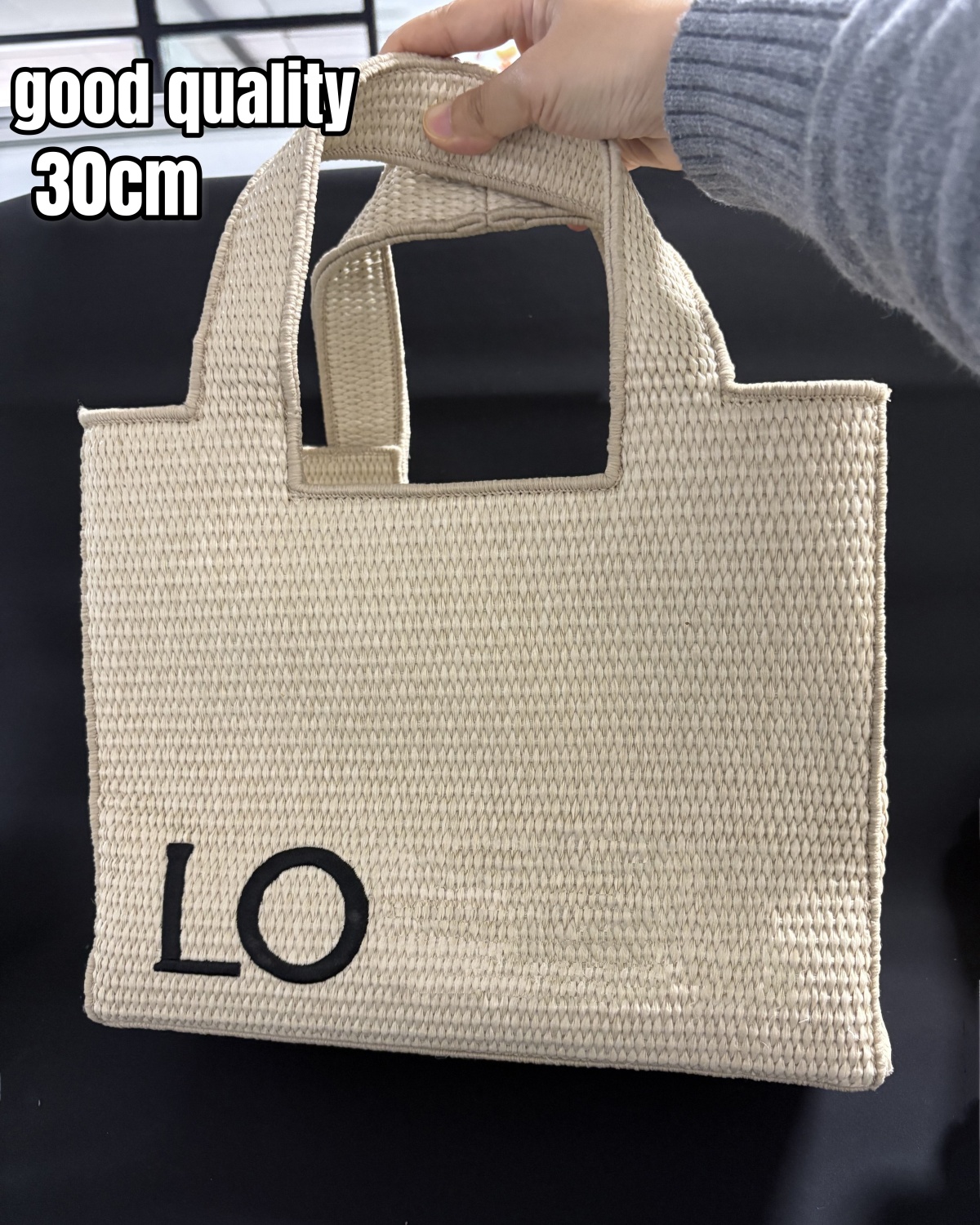 Fashion Designer Women's Luxury Shoulder Bag Beach Bag Women's Handbag Knitted Letter Bags for Summer 34842-image-979283549