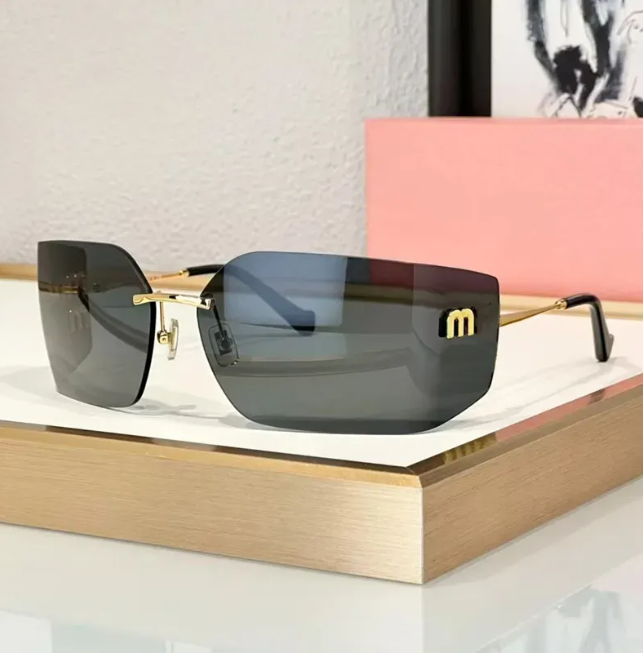 soleil femmes nouveauté mignon créateur actif lunxury rêve sport lunettes de soleil sans cadre incurvé en forme de miroir bandeau lunettes hommes