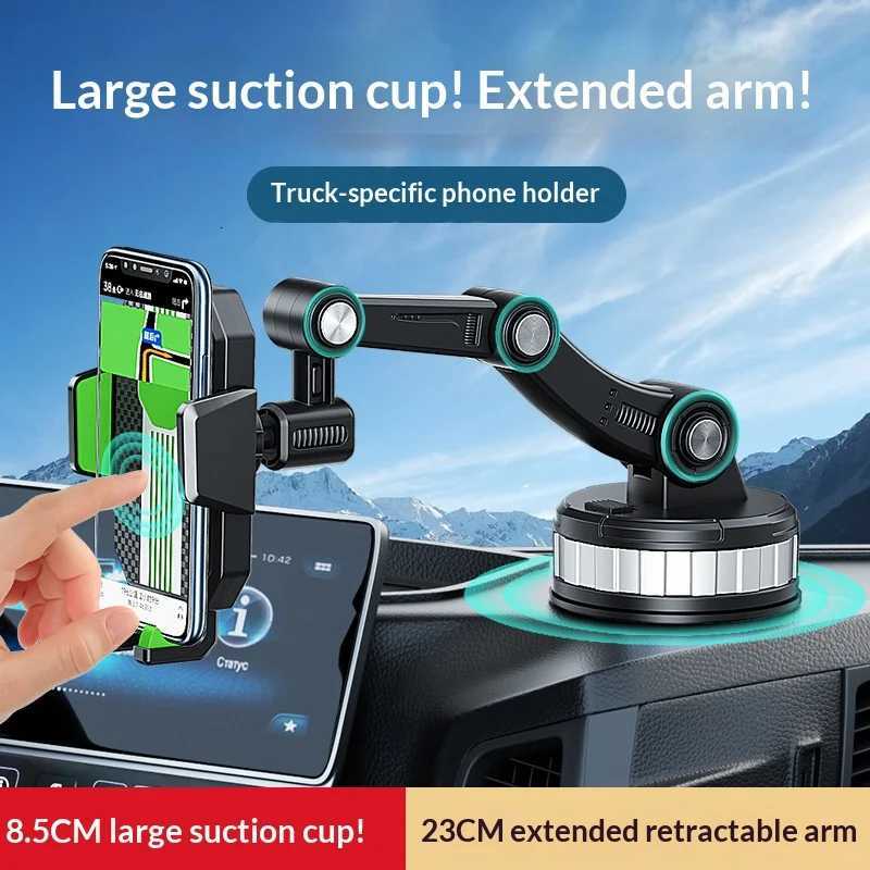 New Large Truck Mobile Phone Stand Car Navigation Stand Suction Cup Type Stand Creative Dashboard Mobile Phone Stand K260313-image-1097517218