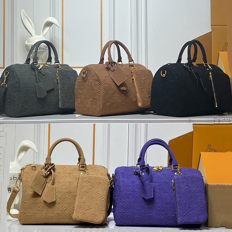 10A TOP Soft 30 Tote Lucky Teddy P9 Soft Shoulder Luxury Womens Handbag Designer Metal Plate Pillow Leather Chain Travel Bag Wallet Mirror Quality