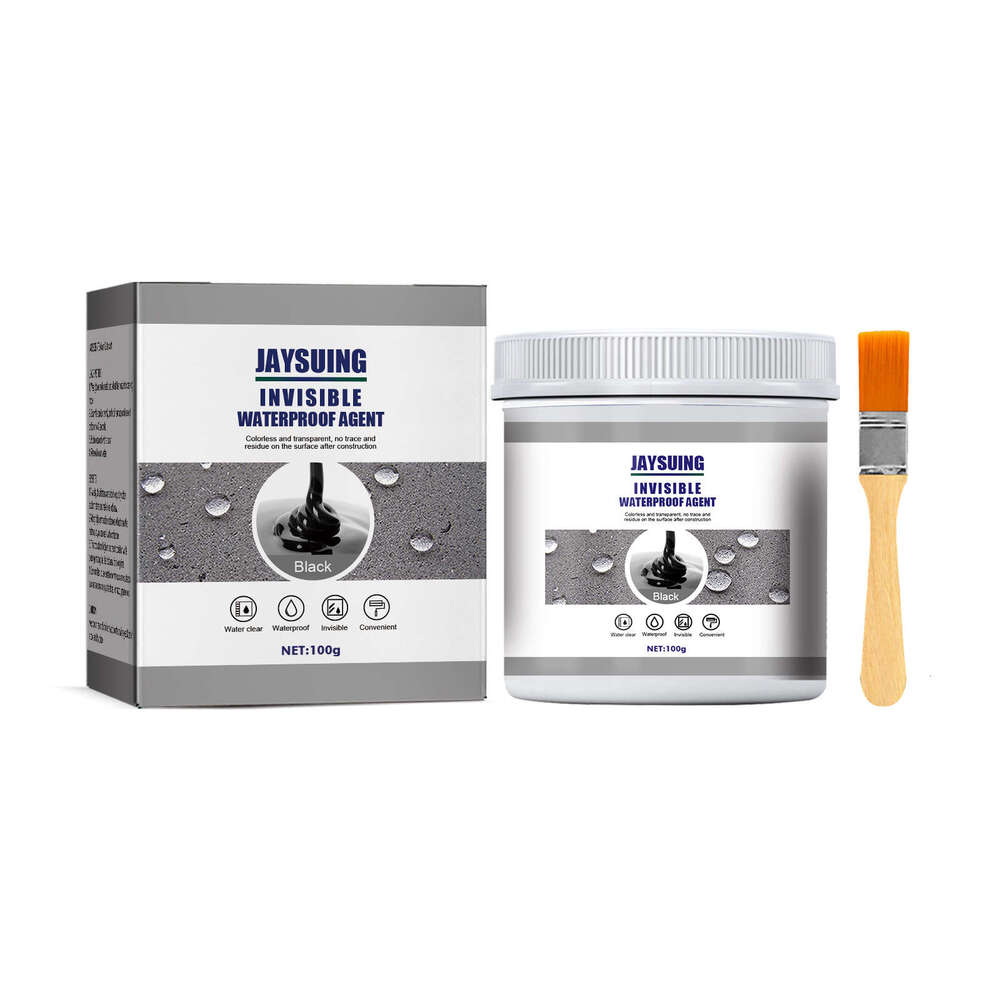 Jaysuing Black Waterproof Glue for Kitchen and Bathroom Doors, Windows, Tiles, Water Pipes, Exterior Walls, Waterproofing, Leakproofing, No-Need--image-1097532172