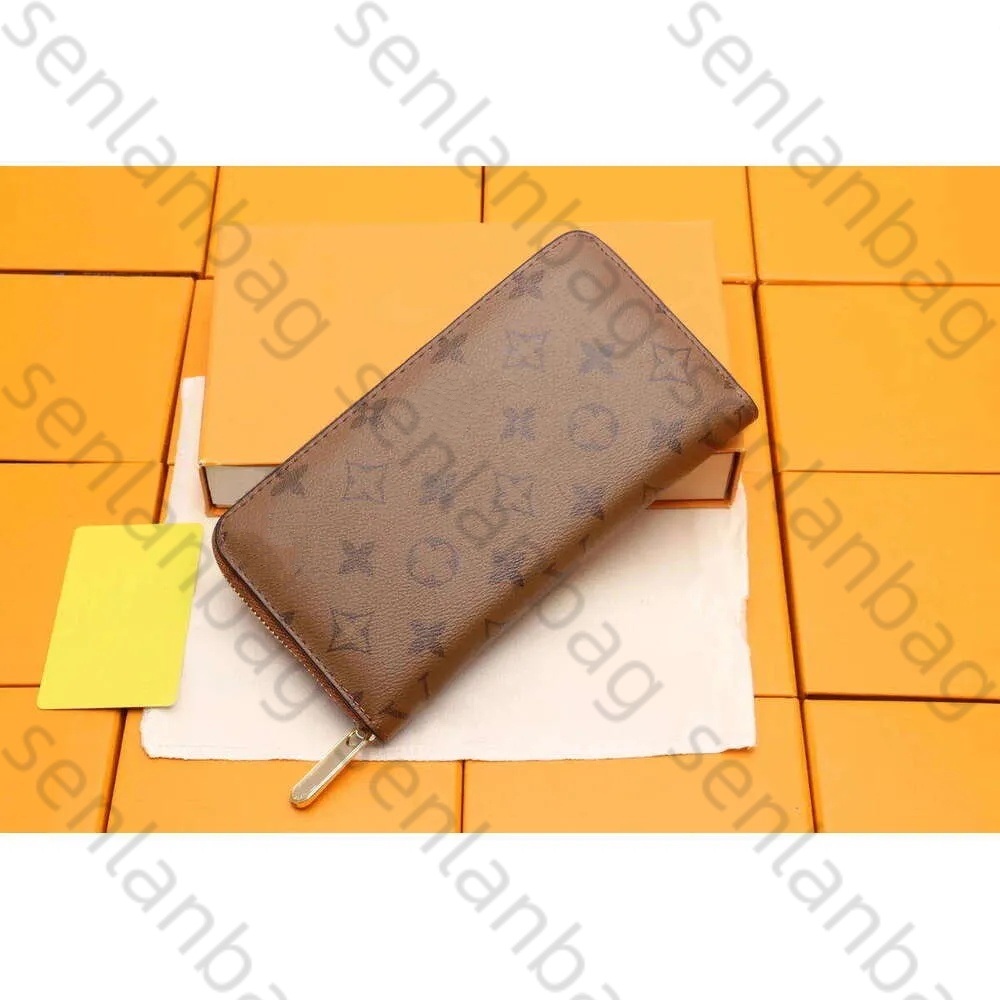 10A Luxury Designer Fashion Women's Wallet Single Zipper Wallet Classic Women's Long Wallet Credit Card Wallet Exquisite Packaging 060017