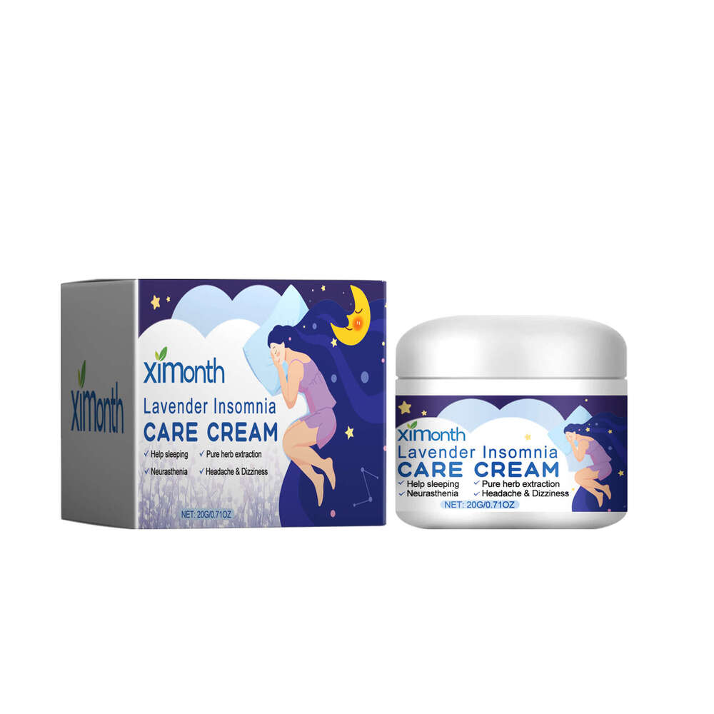 Ximonth Lavender Relax Body Relieve Physical and Mental Fatigue Aid Sleep Care Cream S260313-image-1097532091