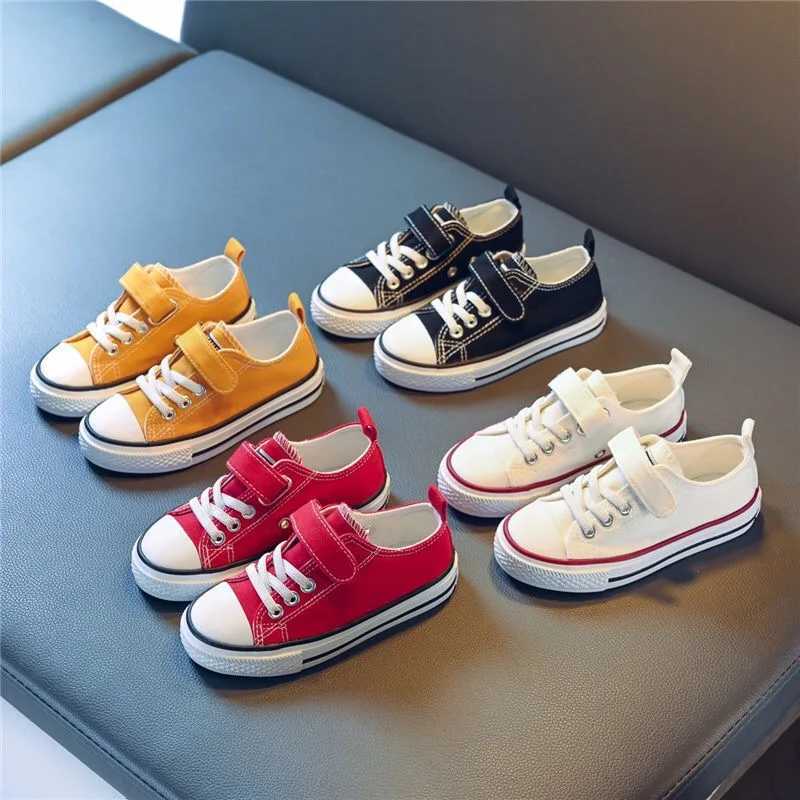 Childrens Low-top Canva Shoes 2026 Spring New Style White Candy Color Mens Womens Childrens Parent-child Board ShoesT260314