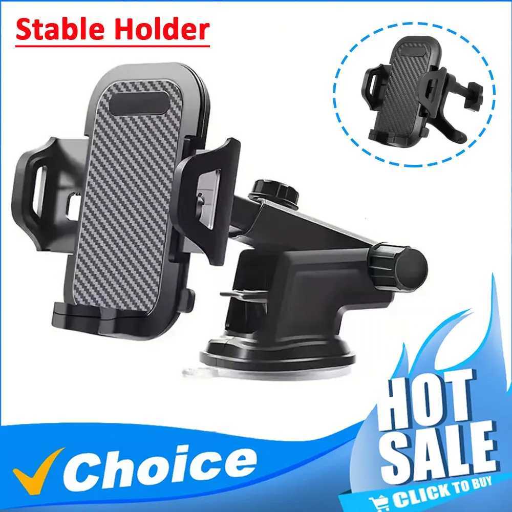 Universal Car Phone Holder Suction Cup Mount Stand for iPhone 17 16 15 14 13 8 X Samsung Xiai Mobile Phone Bracket For Car K260313-image-1097516982